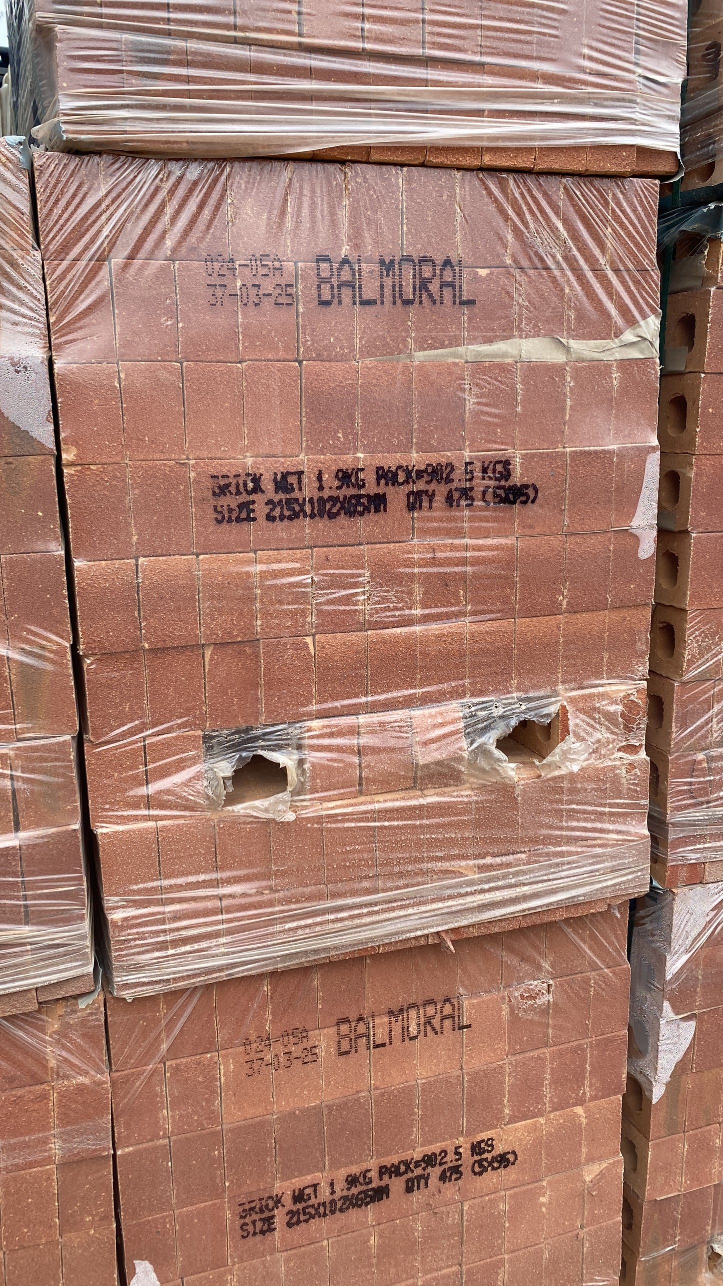 Ibstock Balmoral Wirecut Facing Brick 24 Packs (Pack of 475)