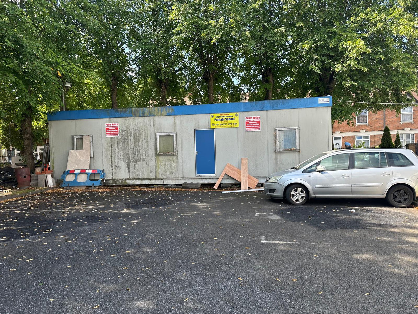40ft Half Converted Container