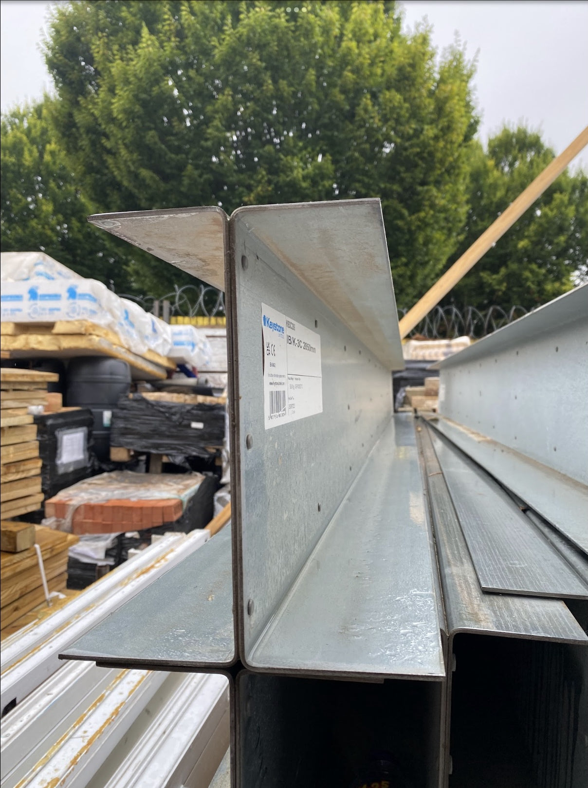 Keystone IB/K-3C Extra Heavy Duty Solid Wall Lintel 2850mm X15