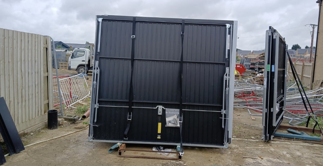 Vertical Lines Garage Door Up And Over (2286mm x 2200mm) 4 Garage Doors