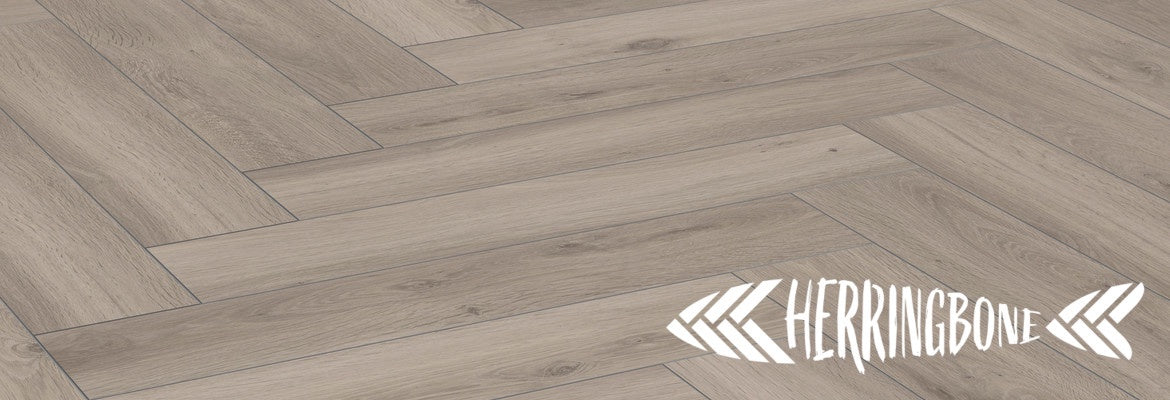 Herringbone Grey Flooring 1.238m2 SDH3654 (32 Packs)