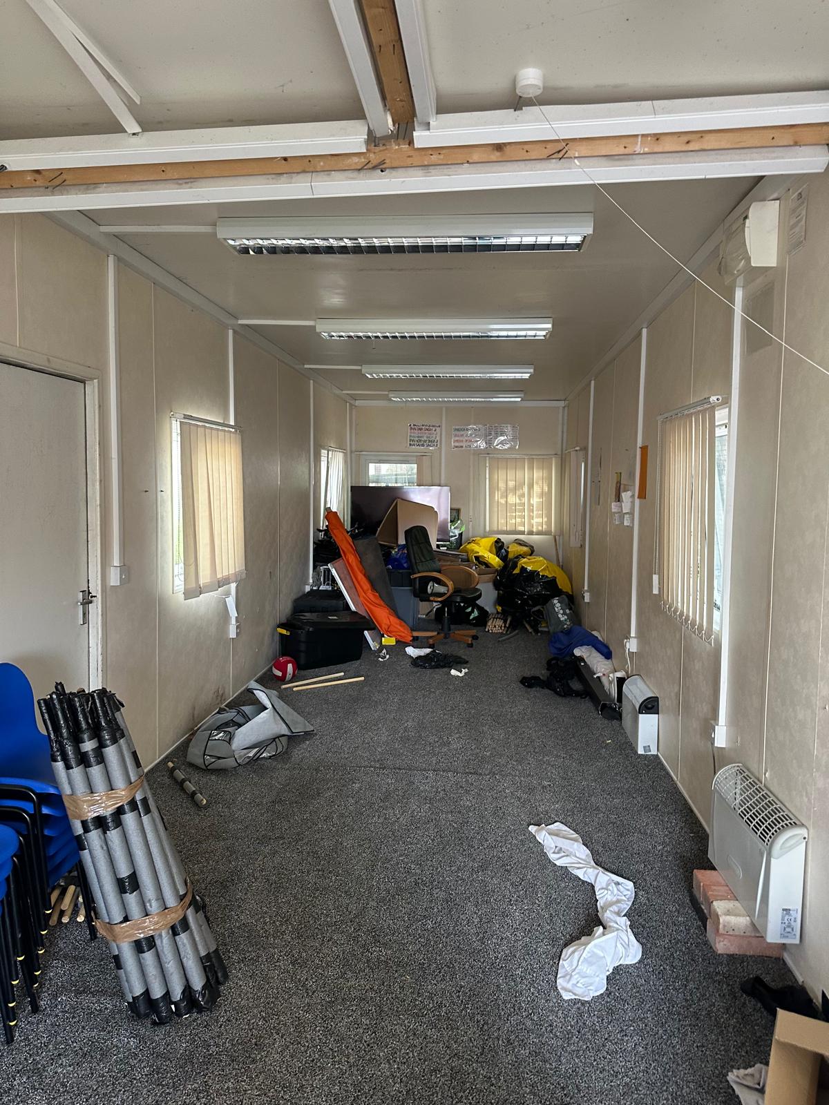 40ft Half Converted Container