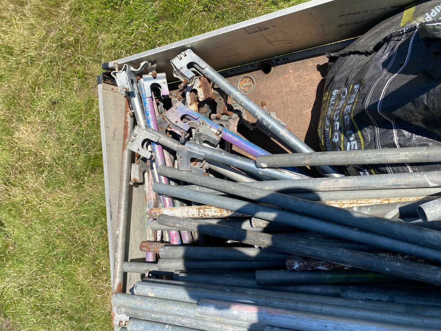 Scaffolding Joblot Complete Setup Including Vehicle
