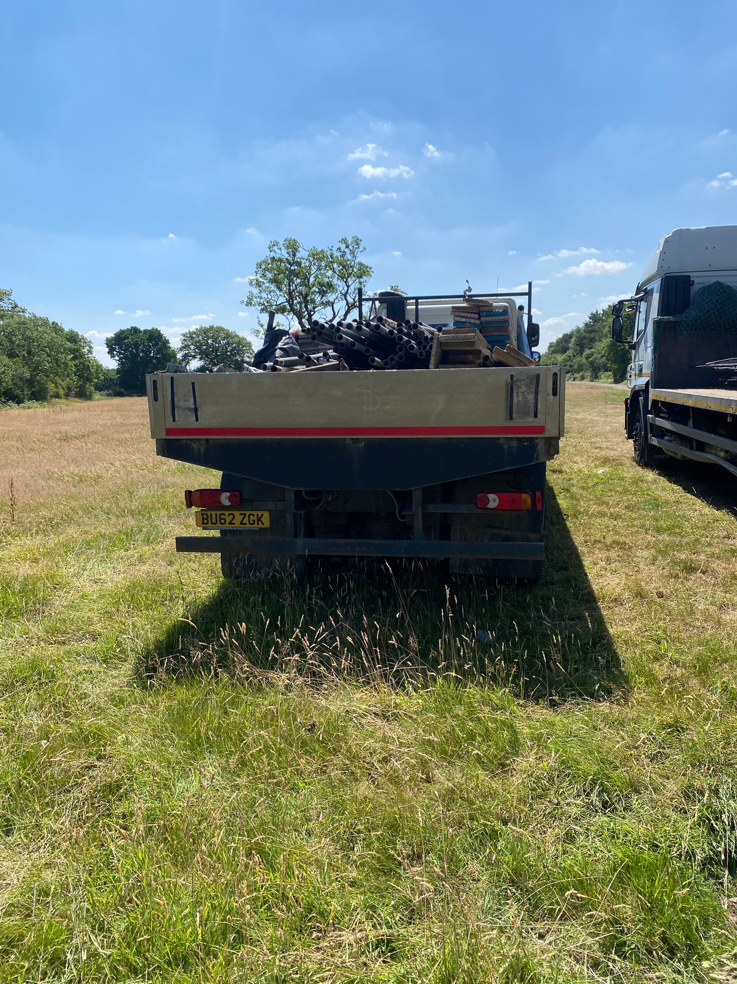 Scaffolding Joblot Complete Setup Including Vehicle