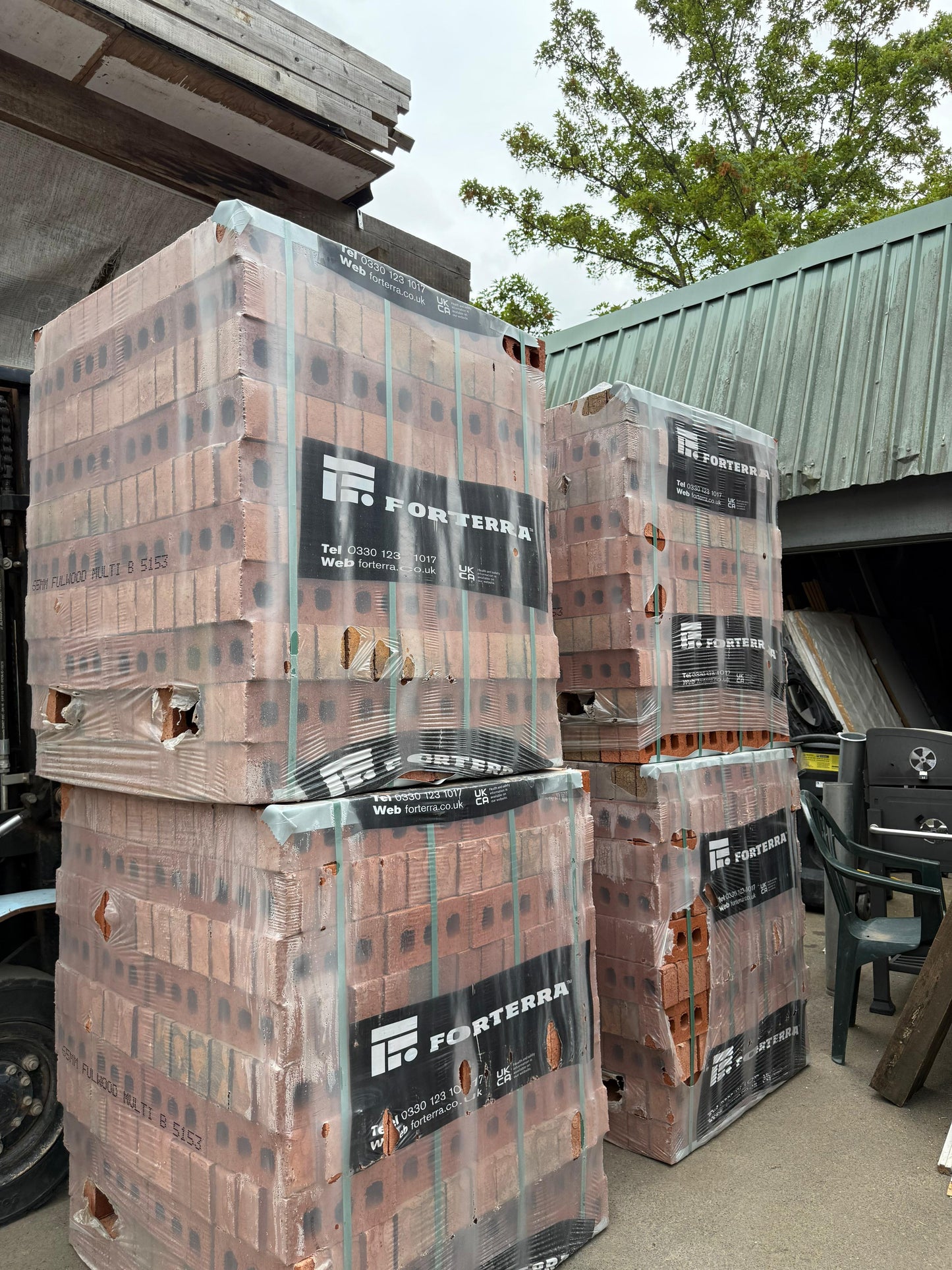 25 Packs of Forterra Fulwood Multi Wirecut Facing Brick (pack of 504)