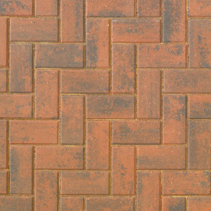 Brett Omega Brindle Block Pavers 200 x 100 x 80 6 Packs 36.96sqm (1,848 Blocks)
