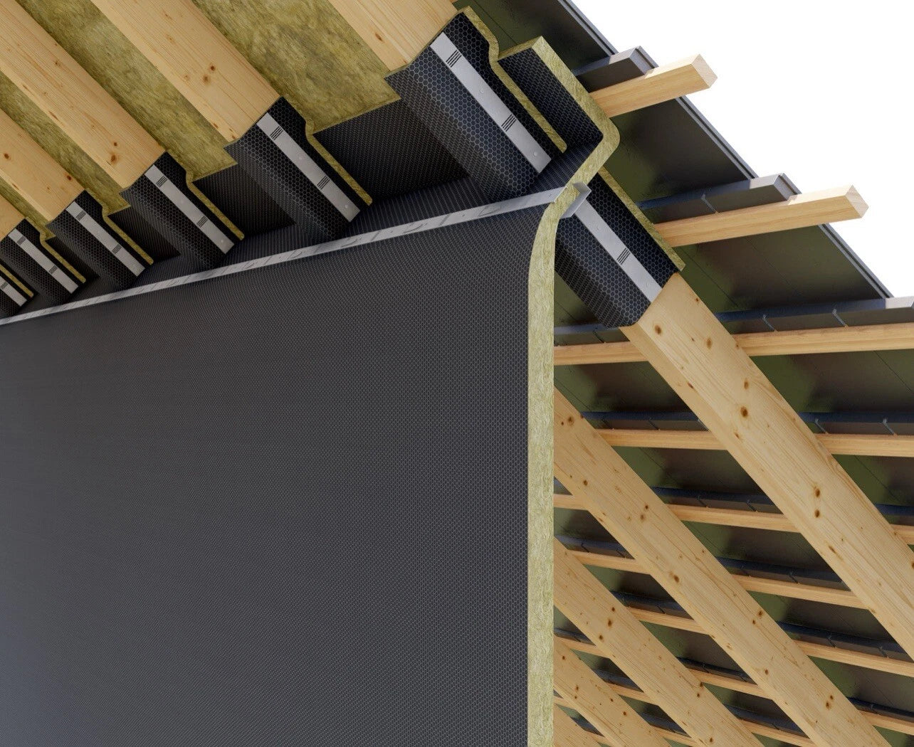 Rockwool Fire Barrier Insulation Reinforced Mesh 50mm x10 Rolls