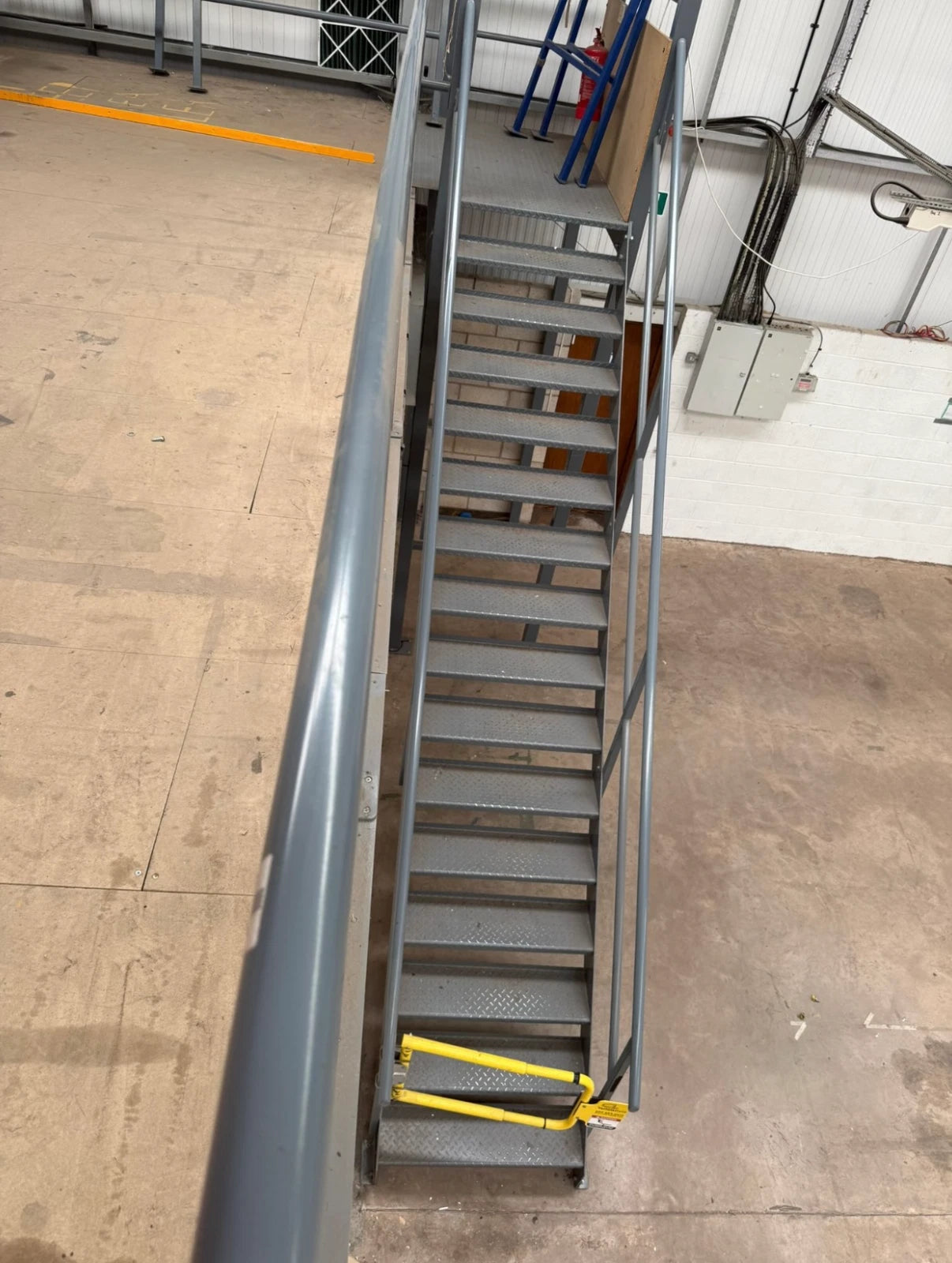 Steel Mezzanine Floor Complete - 30.57m x 7.15m x 3.08m