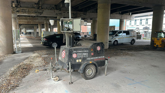 Ex-Hire Steel Force SFS Tower CCTV Unit