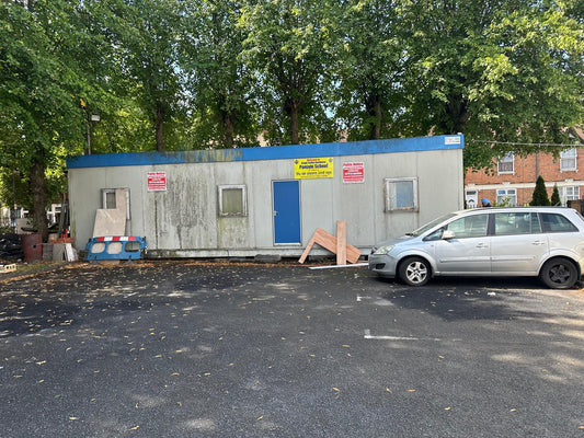 40ft Half Converted Container