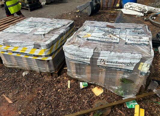 Staffordshire Brown Brindle Quarry Tiles 2 Pallets (215m x 102.5m)