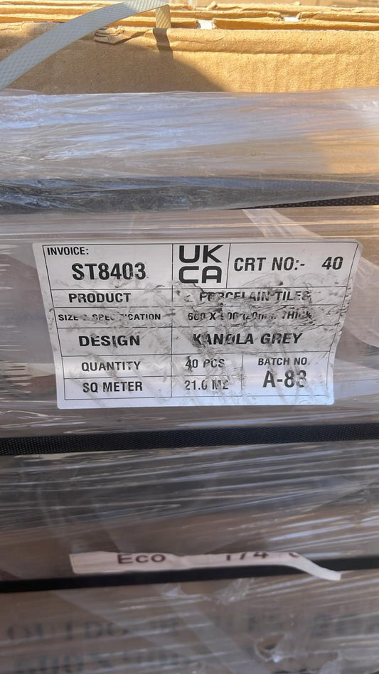 Vitacer Union Natural Stone Porcelain Tile 1200 x 600 (26 Tiles 18.72m2)
