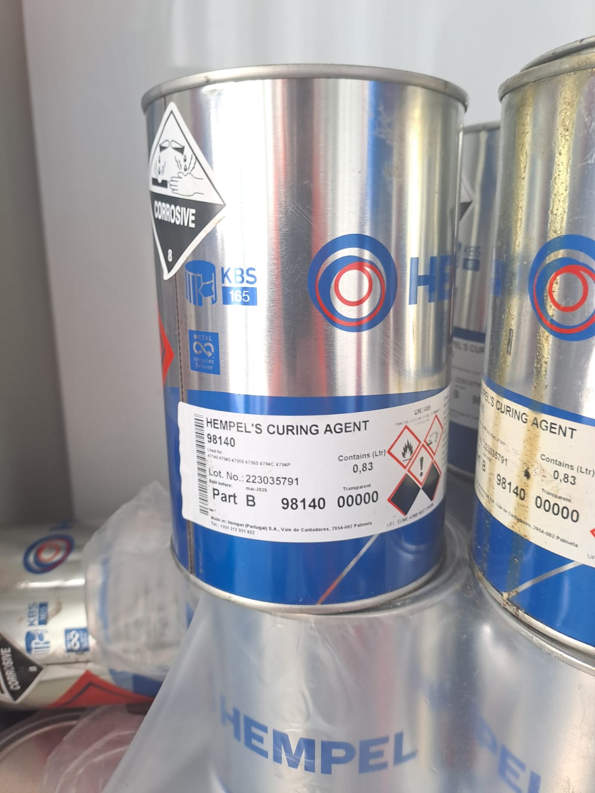 Hempel Industrial Coatings 85 Tubs