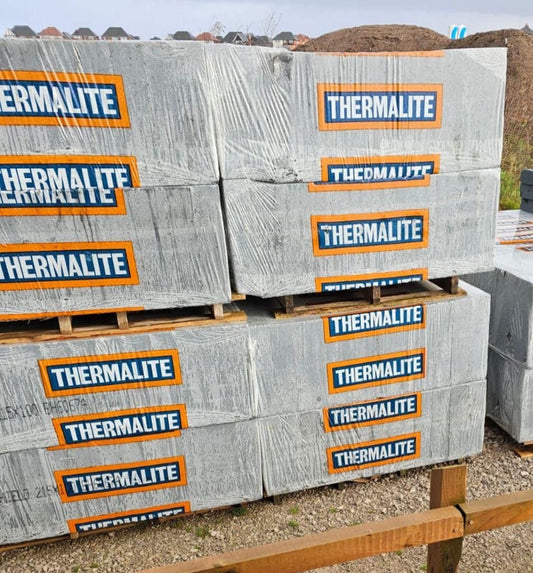 40 PACKS THERMALITE BLOCKS 3.6N 100MM (PACKS OF 120) 4,800 BLOCKS. £5,280.00 ex VAT