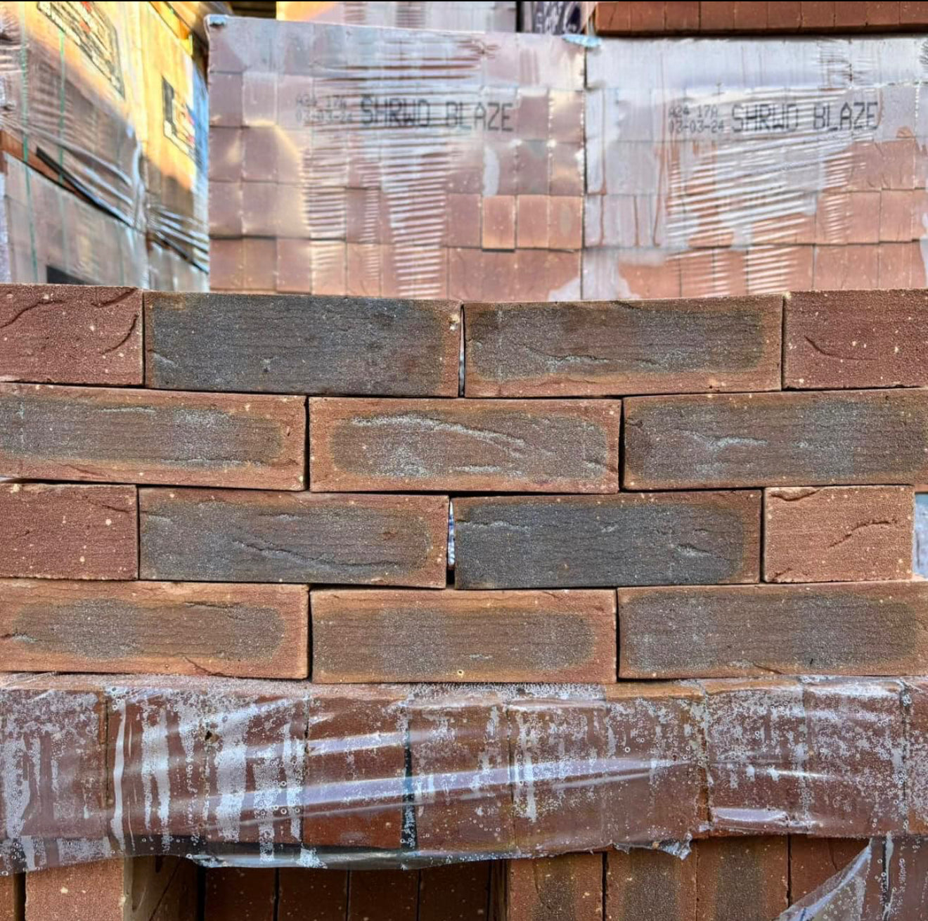 Full Loads of Ibstock Hardwicke Sherwood Blaze Wirecut Facing Brick (Pack of 475) Inc VAT