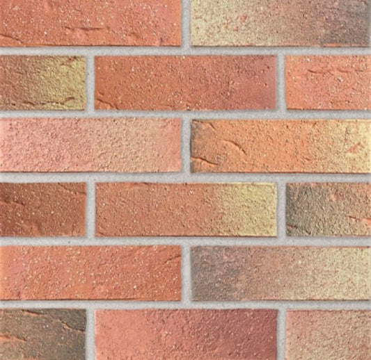 Lambourne Red Multi Wirecut Facing Brick (Pack of 520) Inc VAT