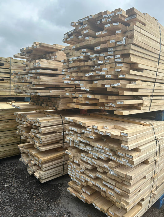 Mixed CLS Timber Pallets (3x2,4x2 And 5x2)