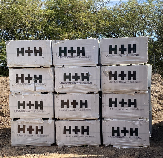24 packs of H+H Turbo Blocks 7.3n high strength( 60 per pack)